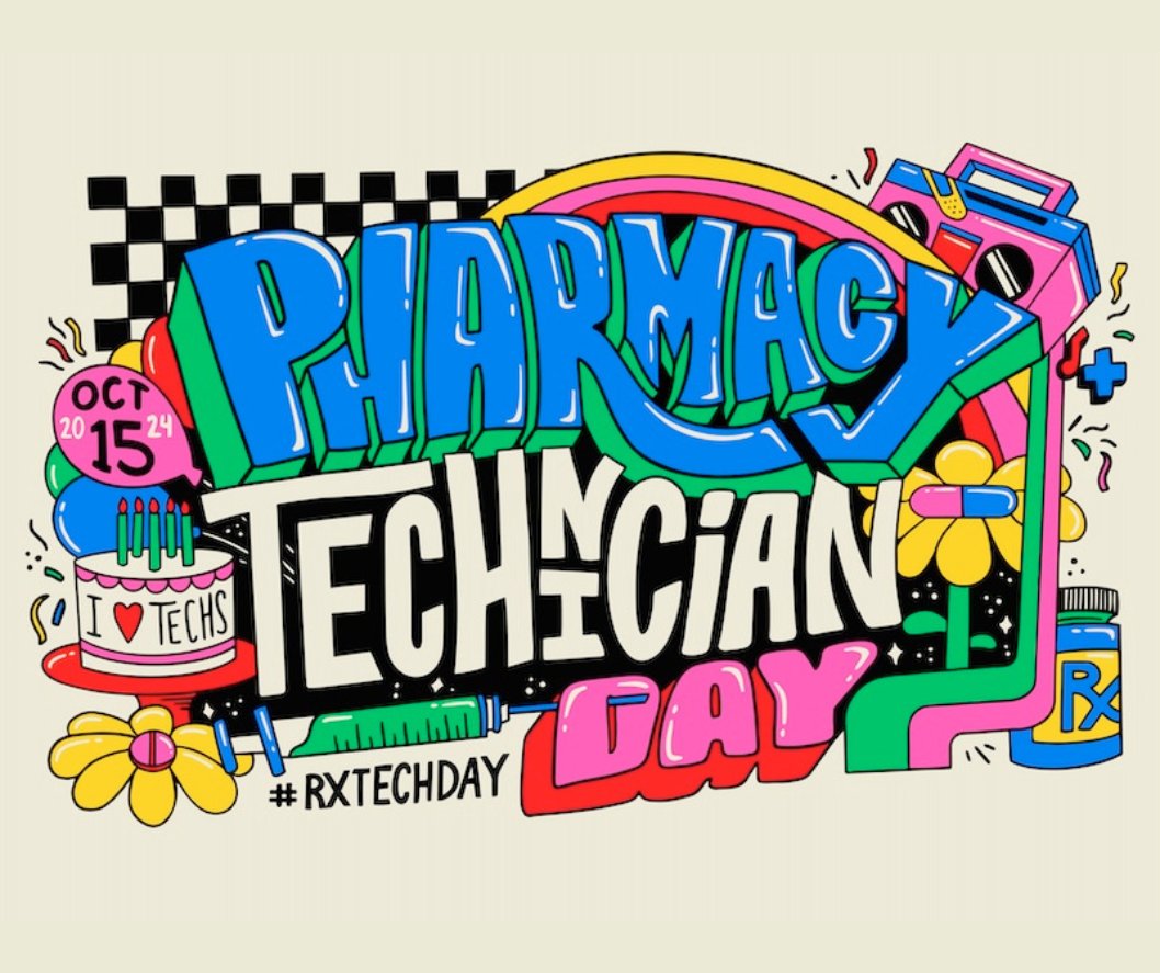 nabp's tweet image. 💛💊Happy #RxTechDay!💊❤️

Thank you to all the #PharmacyTechnicians who work hard to protect public health. 

Find Pharmacy Technician Society resources on their website, and comment with how you are celebrating the #RxTech in your life! ow.ly/sQGA50TLRNF