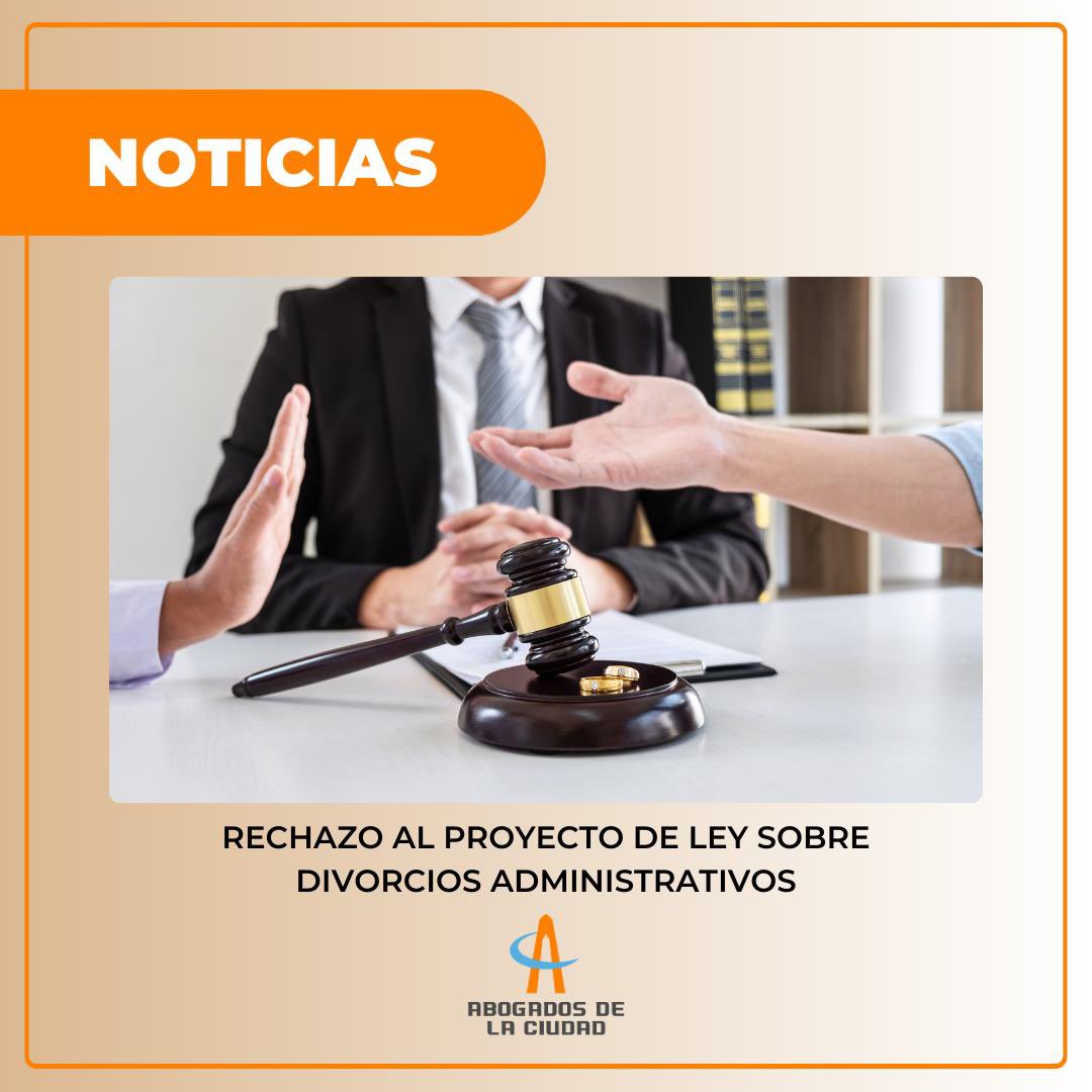 ⚖️ Rechazo al Proyecto de Ley sobre Divorcios Administrativos 🚫

El Colegio Público de la Abogacía reitera su enérgico rechazo al proyecto de ley sobre divorcios administrativos.
