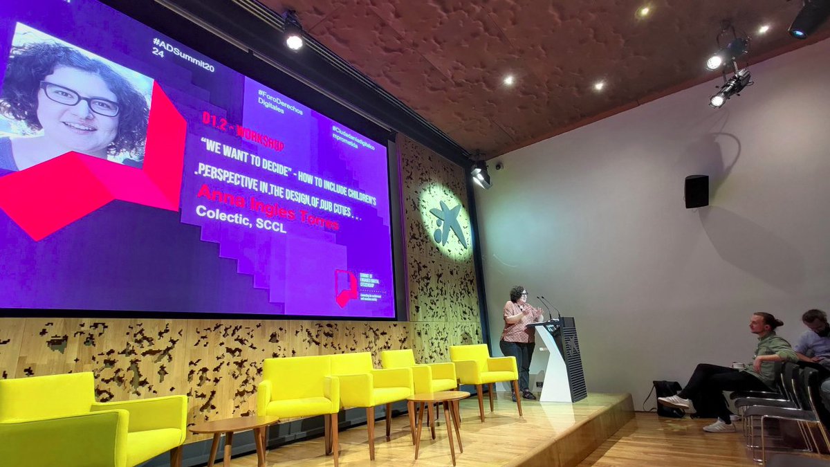 🔴 Avui a l’#AllDigitalSummit 2024 hem fet un taller on hem explicat com podem fer processos participatius amb infants i joves a través del projecte #VolemDecidir de l’<a href="/ECoD_Barcelona/">Capital Europea de la Democràcia - Barcelona</a>.  

Perquè els seus punts de vista són clau, i ajuden a construir un futur més inclusiu! 💬👧🏽👦🏾