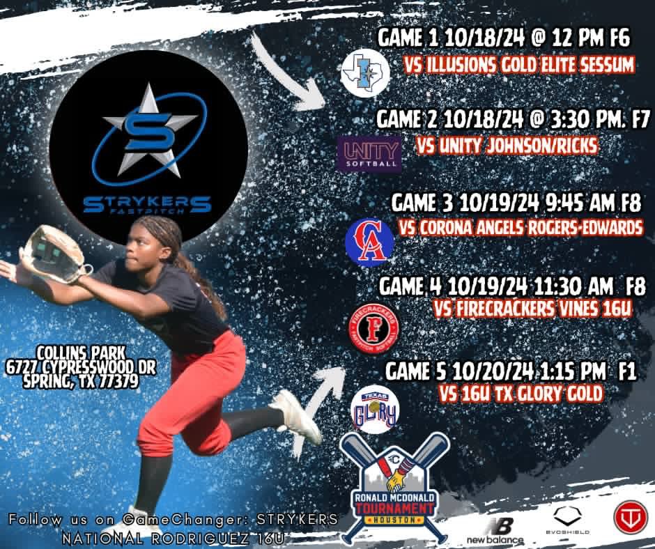 Ambrielle Linscombe (Ambi) (@ambi2026) on Twitter photo So excited for the first tournament of the fall!!π₯π₯ Come out and watch us!! <a href="/National_16u/">Strykers National Rodriguez</a> <a href="/StrykersNation/">StrykersFastpitchOrg</a> So excited for the first tournament of the fall!!π₯π₯ Come out and watch us!! <a href="/National_16u/">Strykers National Rodriguez</a> <a href="/StrykersNation/">StrykersFastpitchOrg</a>