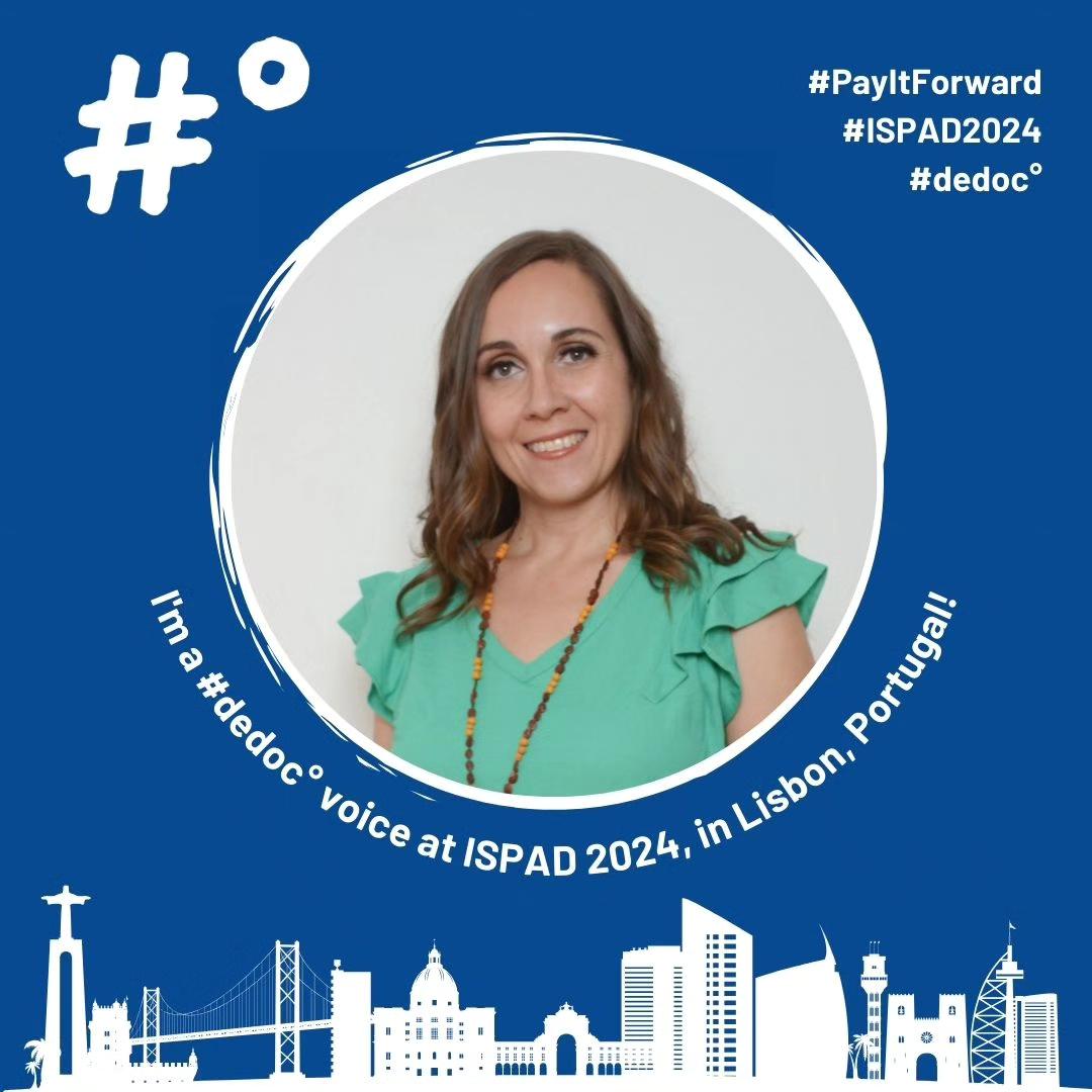 I’ll be attending ISPAD 2024 virtually, thanks to a #dedoc° voices scholarship. I’ll share updates in the coming weeks. Opinions are my own.

Participaré virtualmente en #ISPAD2024 gracias a una beca de #dedoc° voices. Compartiré novedades en las próximas semanas.