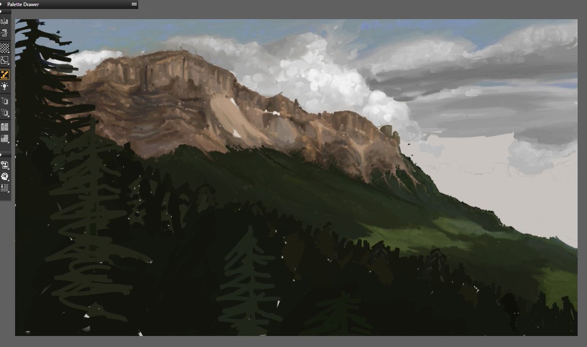 Got a day off and wanted to do art for myself again. W.i.p.