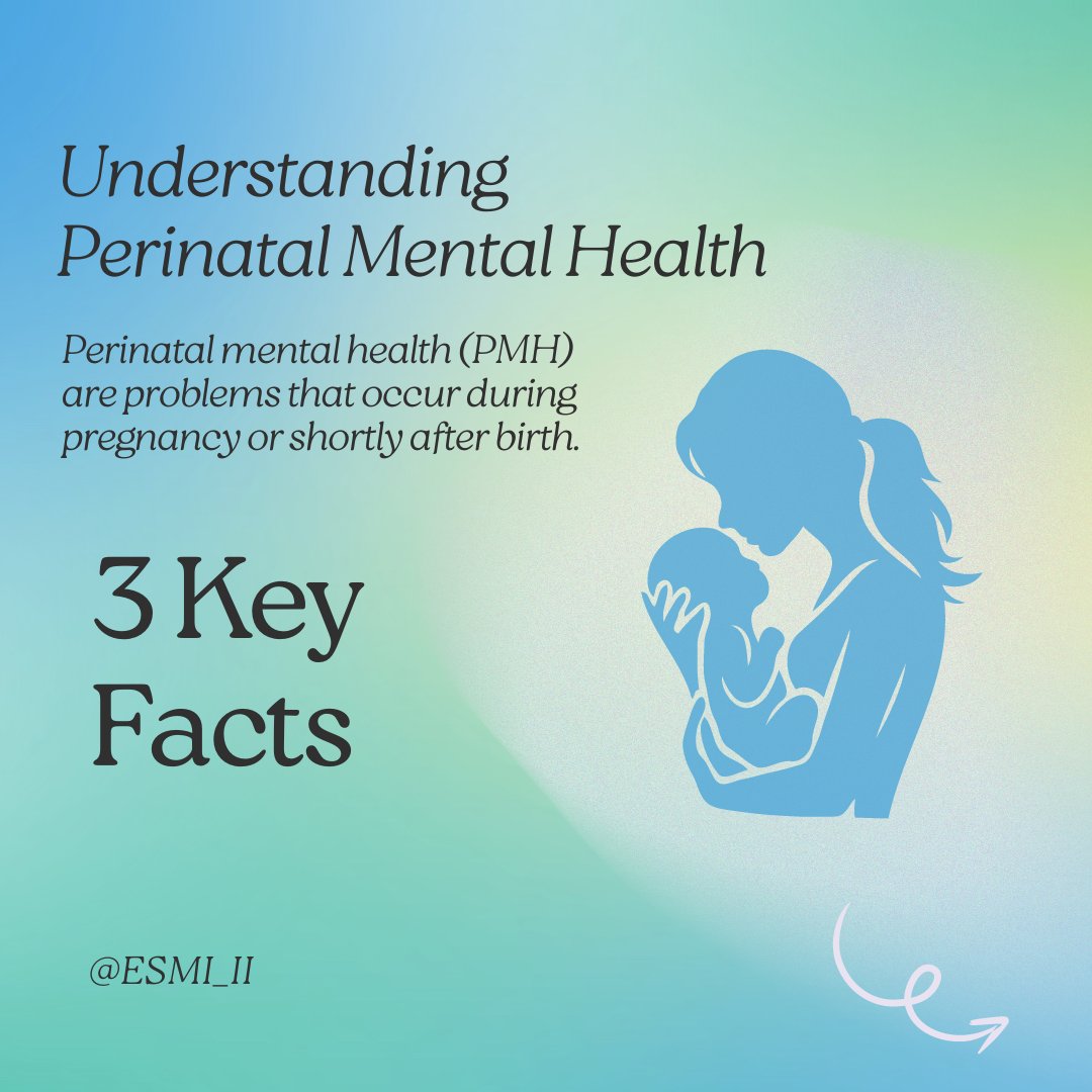 esmi_ii's tweet image. 🧠 Did You Know? Here are some key facts about perinatal mental health that everyone should know! 🧵👶❤️ #PerinatalMentalHealth #Perinatal
Sign up for our upcoming webinar at bit.ly/PMH_webinar
@exeterpsych
@HeatherWillis18
@abuisman