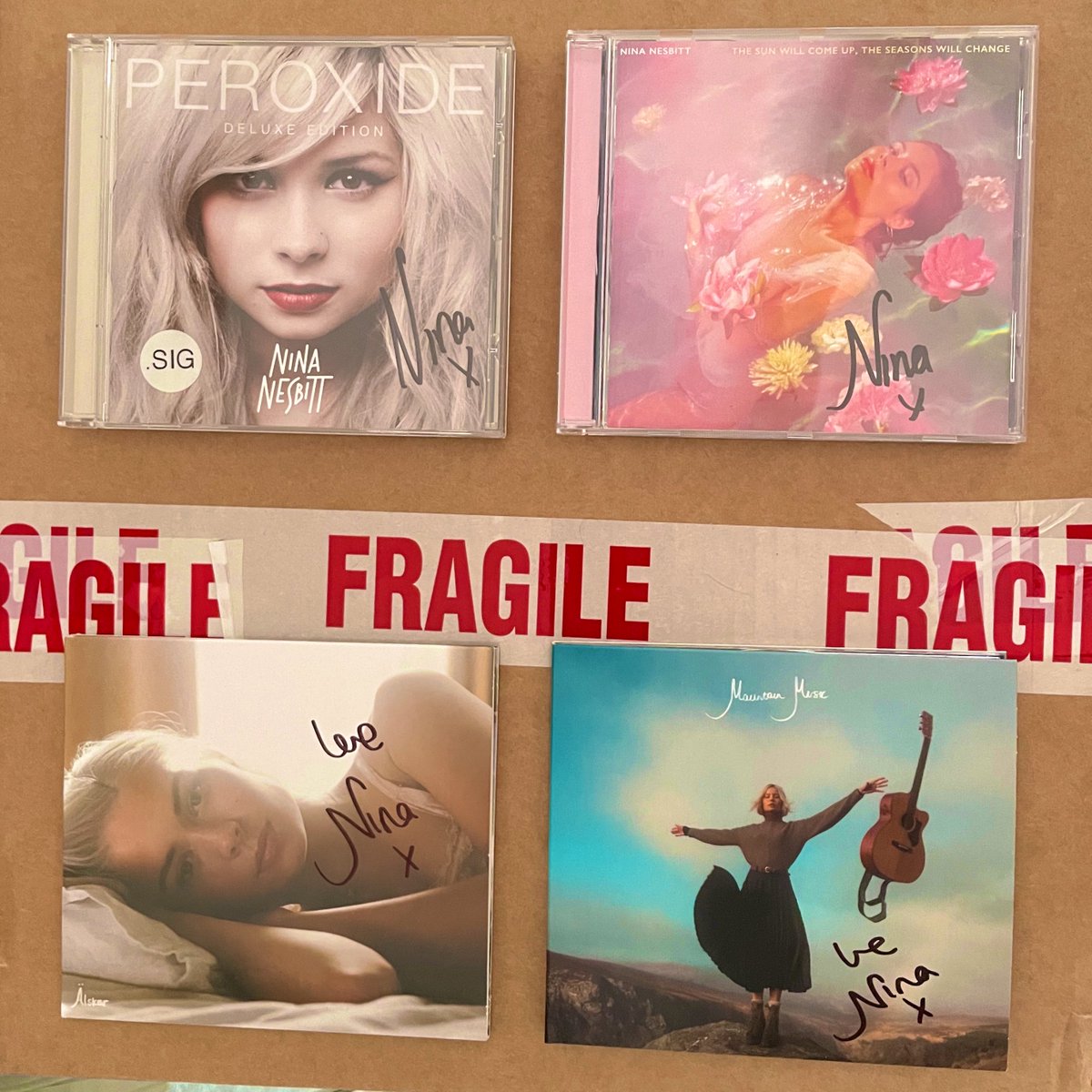 FrenchNessies's tweet photo. years later, the fragile tape is the only thing holding me together while these songs hit me like a brick https://t.co/PAxl4cFXkA