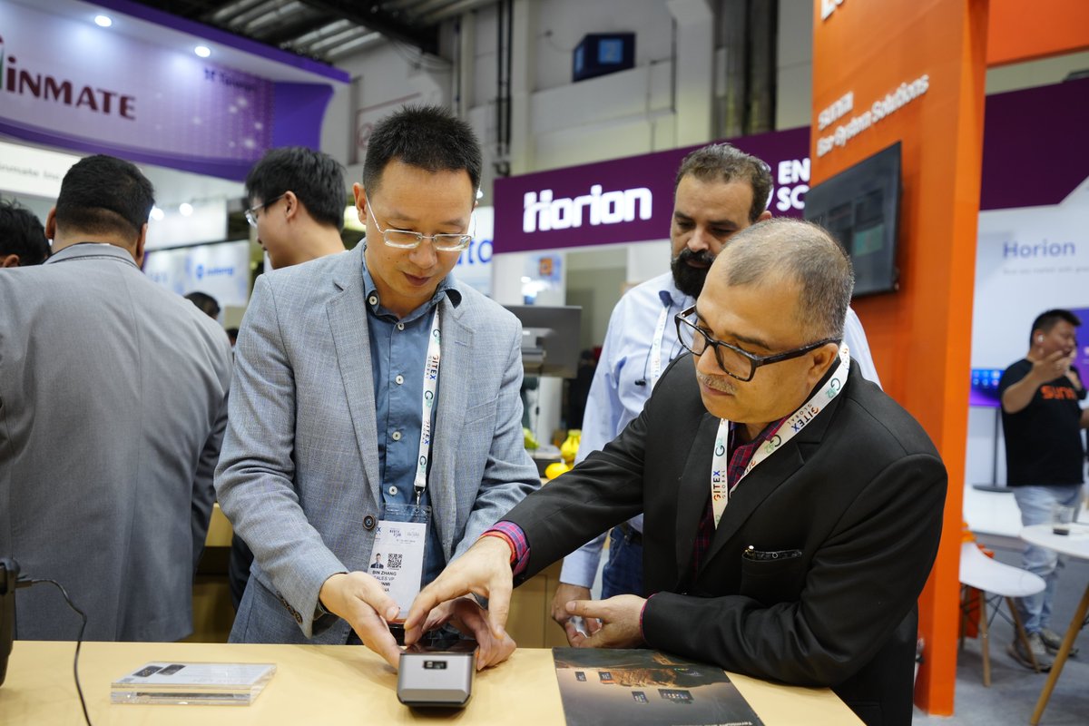 sunmitech's tweet photo. Those 2 days at GITEX GLOBAL were amazing! ��Our #3rdGen products are a big hit, and the excitement continues until the 18th. If you're nearby, come visit us at the SUNMI Booth (H2-D60).
#Innovation #GITEX #payments #digitalstore #Dubai https://t.co/DTdTndpLbl
