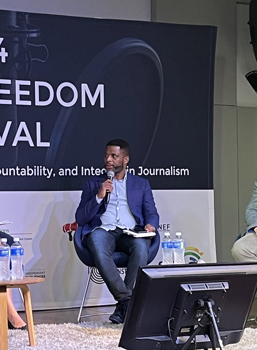 Media Matters (@mediamattersza) on Twitter photo <a href="/sbungalwa/">Sbu Ngalwa</a>: “The threat to our democracy is actually not having a strong independent media which is able to counter the rising and powerful forces that are pushing mis- and dis-information.” #MFF24 <a href="/sbungalwa/">Sbu Ngalwa</a>: “The threat to our democracy is actually not having a strong independent media which is able to counter the rising and powerful forces that are pushing mis- and dis-information.” #MFF24