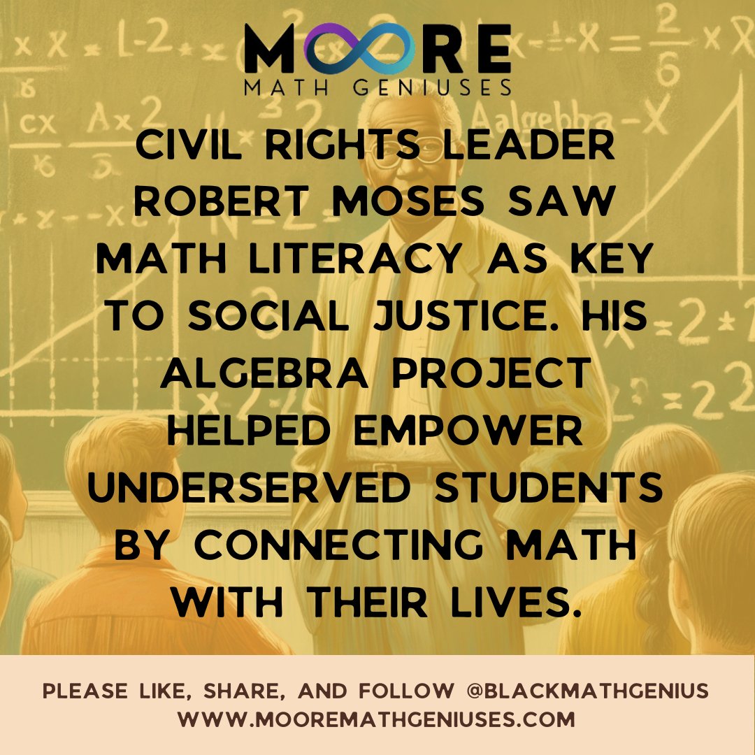 BlackMathGenius's tweet image. ✊🏾 #MathAndSocialJustice #AlgebraForAll