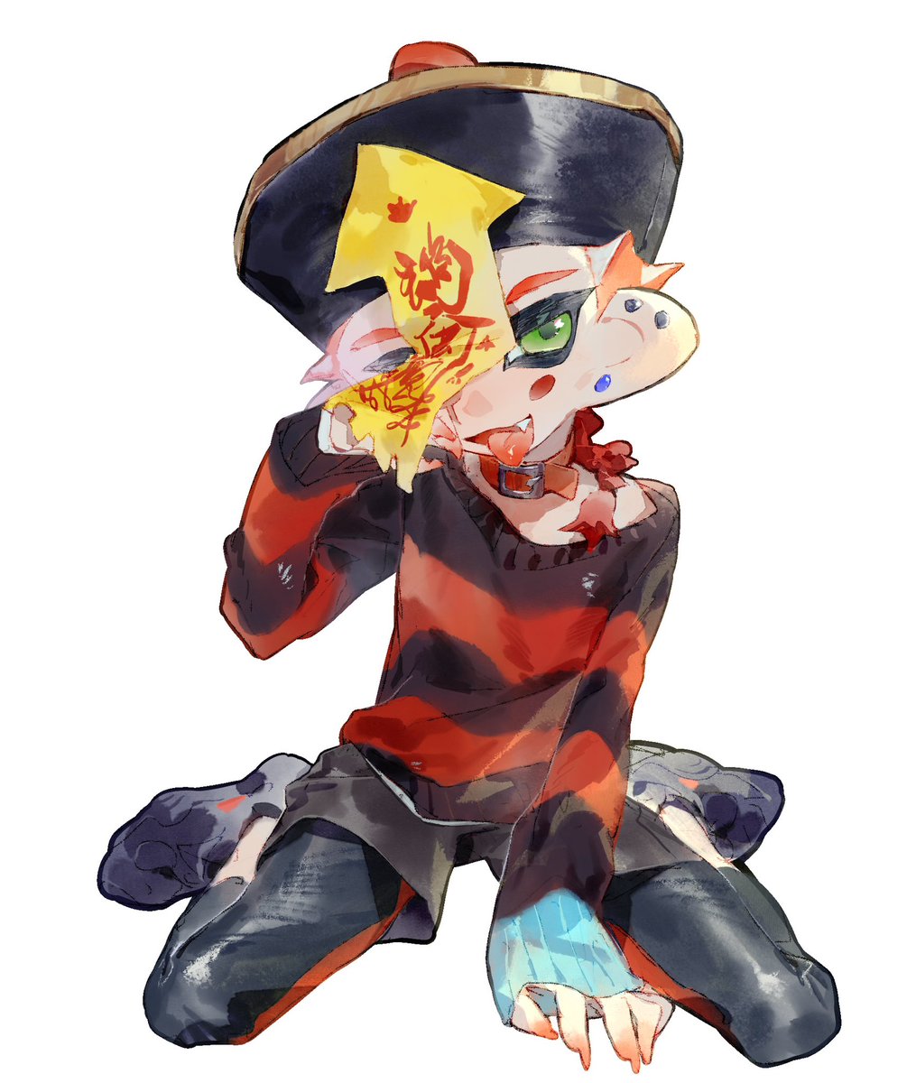 给小虎换个万圣装🎃#Splatoon3 #OC