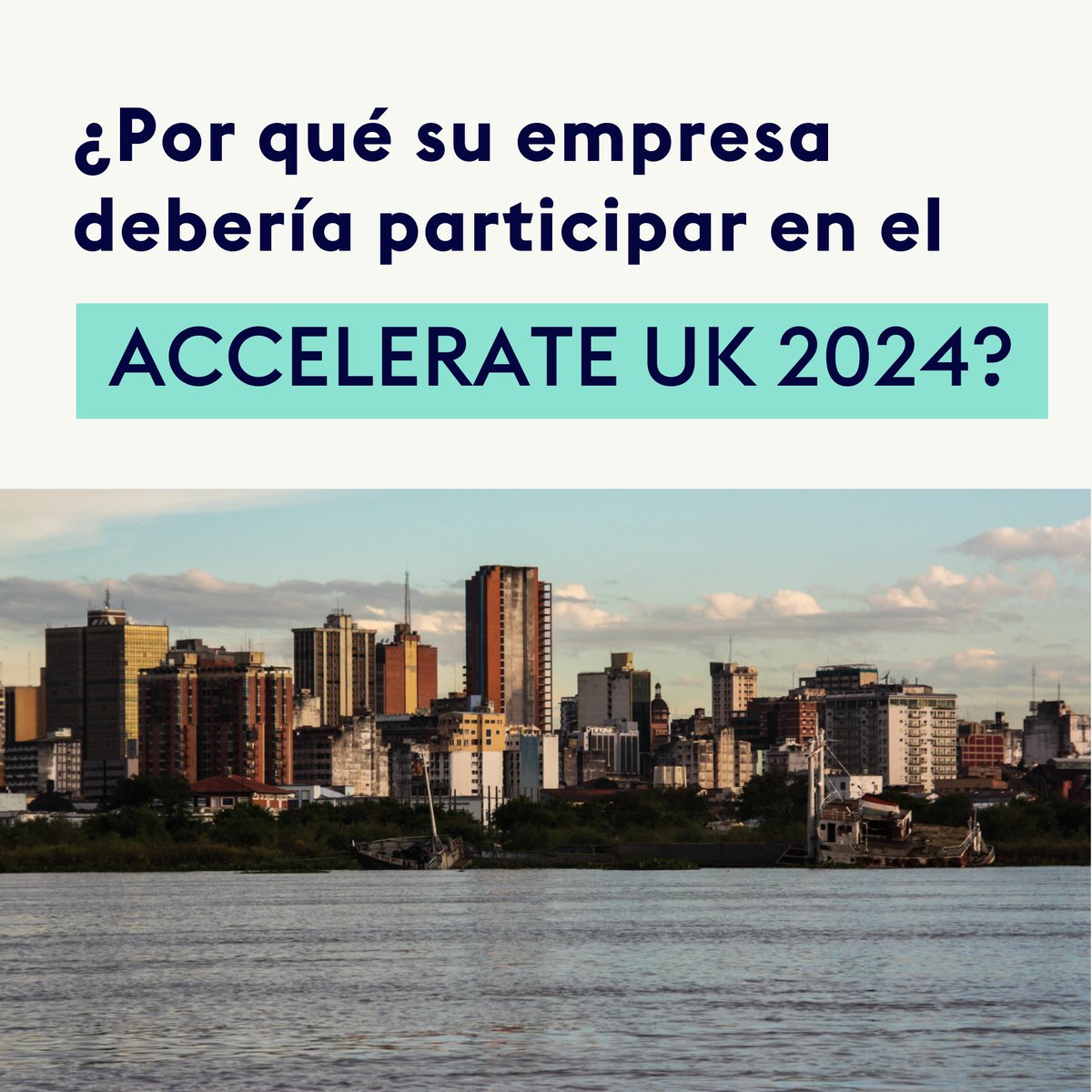 UKinParaguay's tweet photo. ¿Sos un emprendedor 🇵🇾 con una empresa innovadora y querés escalarla al 🇬🇧?

📊¡Entonces esta oportunidad es para vos! Postula a #AccelerateUK 2024.

⏳ Podés inscribirte hasta el 21 de octubre.

🔗 Postulaciones y toda la info aquí:
https://t.co/OyYg3kOBoF

#UKTech #Innovación https://t.co/JABSYFPLU5
