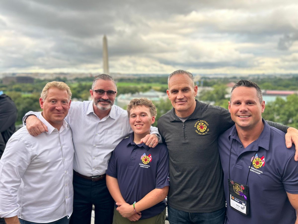 BCPFF Burn Fund (@bcburnfund) on Twitter photo This year, our very own Liam, along with his chaperone Adrian, a surrey fire fighter with <a href="/Local1271/">Surrey Fire Fighters</a>, were honoured to attend the <a href="/IAFFofficial/">International Association of Fire Fighters</a> Young Burn Survivor Summit in Washington, DC. This year, our very own Liam, along with his chaperone Adrian, a surrey fire fighter with <a href="/Local1271/">Surrey Fire Fighters</a>, were honoured to attend the <a href="/IAFFofficial/">International Association of Fire Fighters</a> Young Burn Survivor Summit in Washington, DC.