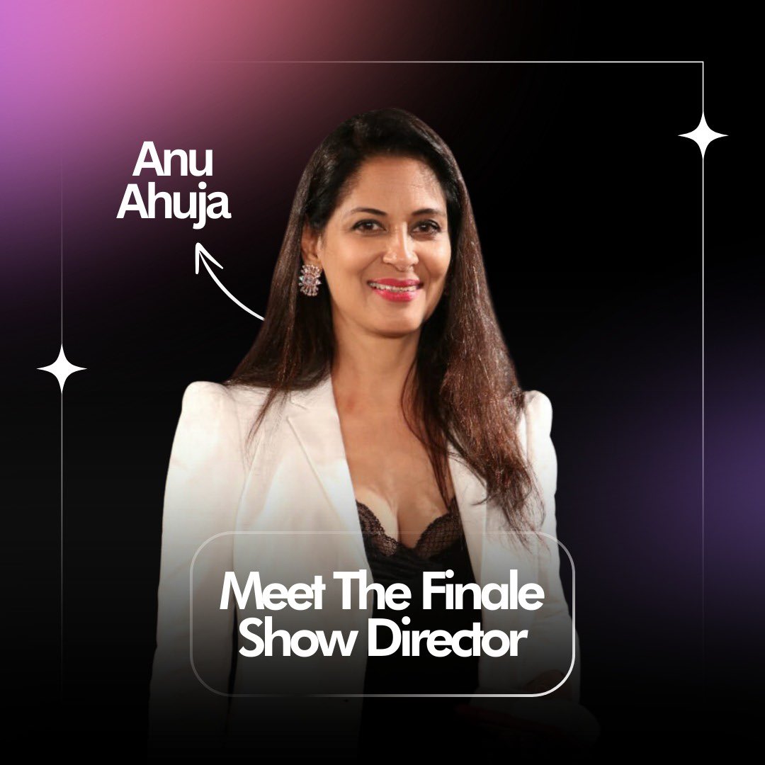 feminamissindia's tweet photo. Introducing Anu Ahuja, the dynamic force shaping the grand finale of Femina Miss India 2024. From her creativity to her attention to detail, she ensures the night will be nothing short of spectacular. 🤩
#1DayToGo #AnuAhuja #ShowDirector #60thFeminaMissIndia #FeminaMissIndia2024 https://t.co/QKCecNTm4F