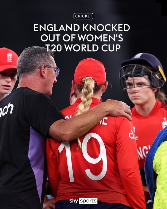West Indies beat England by six wickets to reach the T20 World Cup semi-finals  📹 Credits: Twitter/SkyCricket