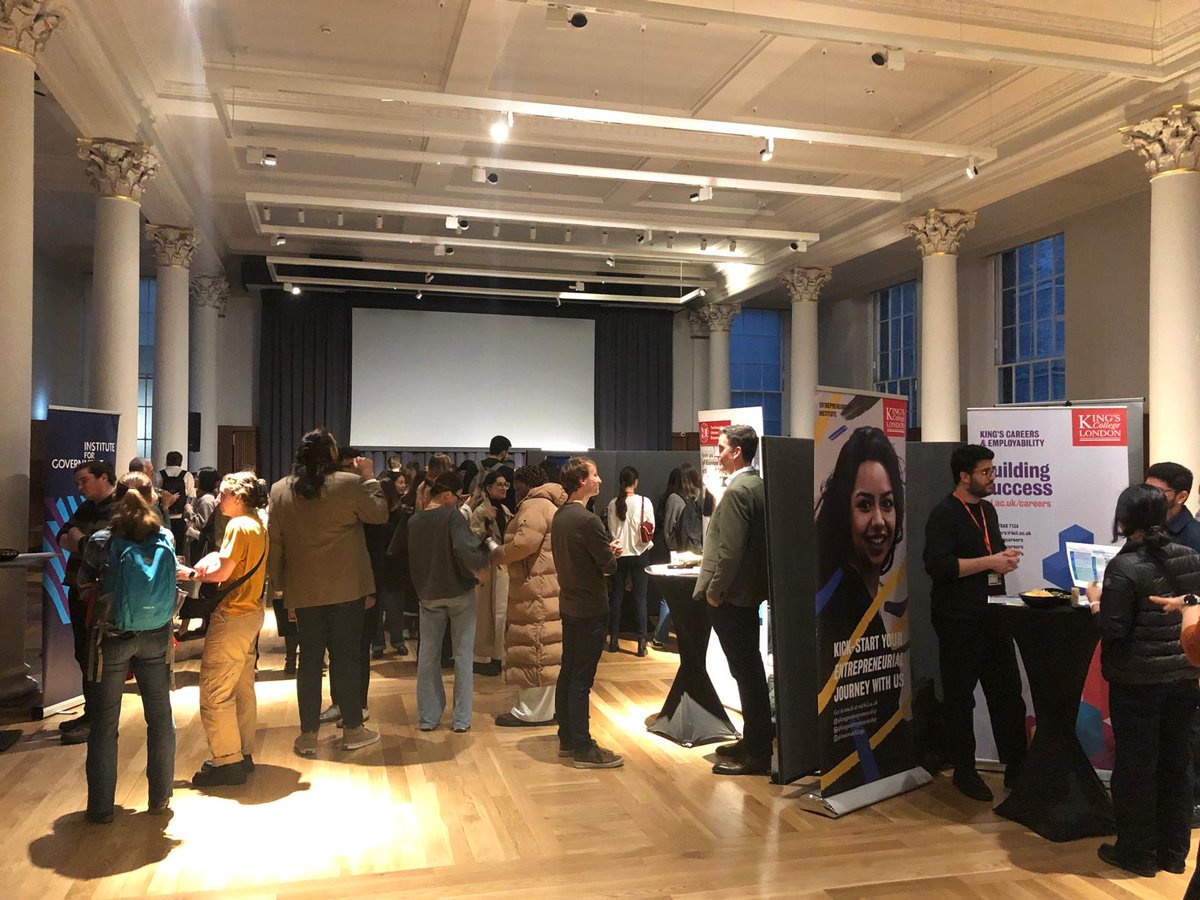 King's CRSD (@kclcrsd) on Twitter photo Are you a member of King's research staff or a PhD student considering your career options? Why not come and chat to potential employers at the 'Researcher Networking Night' right now in the Great Hall, being hosted by <a href="/kcldo1thing/">#kcldo1thing</a> <a href="/KingsCareers/">King's Careers & Employability</a>
<a href="/KCLDocStudies/">King's Doctoral College</a> Are you a member of King's research staff or a PhD student considering your career options? Why not come and chat to potential employers at the 'Researcher Networking Night' right now in the Great Hall, being hosted by <a href="/kcldo1thing/">#kcldo1thing</a> <a href="/KingsCareers/">King's Careers & Employability</a>
<a href="/KCLDocStudies/">King's Doctoral College</a>