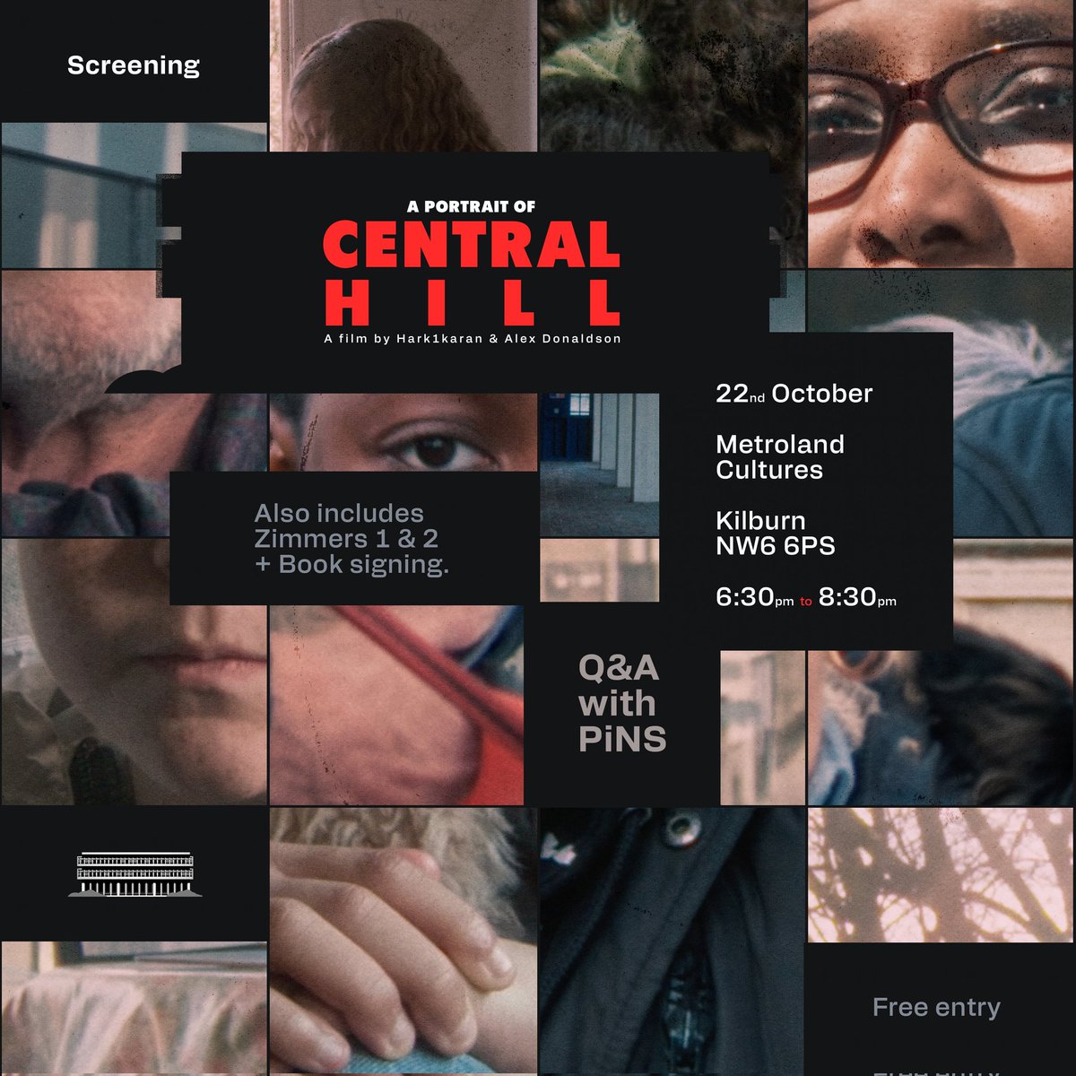 Hark1karan - ਹਰਕਰਨ (@hark1karan) on Twitter photo Metroland Cultures will be screening <a href="/hark1karan/">Hark1karan - ਹਰਕਰਨ</a> and <a href="/AlexDonaldson2/">Alex Donaldson</a> new short documentary 'A Portrait of Central Hill' alongside Zimmers 1&2. This will also be a chance to buy the new book Zimmers of Southall.
Host: Pins
Design: <a href="/rajdraws/">Raj Dhunna</a>
Free tickets centralhill.eventive.org/schedule/670d2… Metroland Cultures will be screening <a href="/hark1karan/">Hark1karan - ਹਰਕਰਨ</a> and <a href="/AlexDonaldson2/">Alex Donaldson</a> new short documentary 'A Portrait of Central Hill' alongside Zimmers 1&2. This will also be a chance to buy the new book Zimmers of Southall.
Host: Pins
Design: <a href="/rajdraws/">Raj Dhunna</a>
Free tickets centralhill.eventive.org/schedule/670d2…