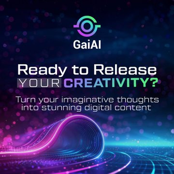 Tokenation_io's tweet image. With GaiAI, creators can streamline the development process. From generating concept art to animating images to creating detailed 3D models, our platform provides never-ending possibilities for creators to innovate and thrive. #AI #Creativity #Streamline