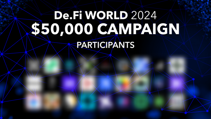 DeFi's tweet photo. Guess at least 1 project participating in the $50,000 Campaign to win up to $500! 💰

👉Quote retweet with the hashtag #DW2024Campaign and your guess!

The first correct guesses will win the prize!

Results on October 21st! ⏳ https://t.co/Xggtm5VQk1
