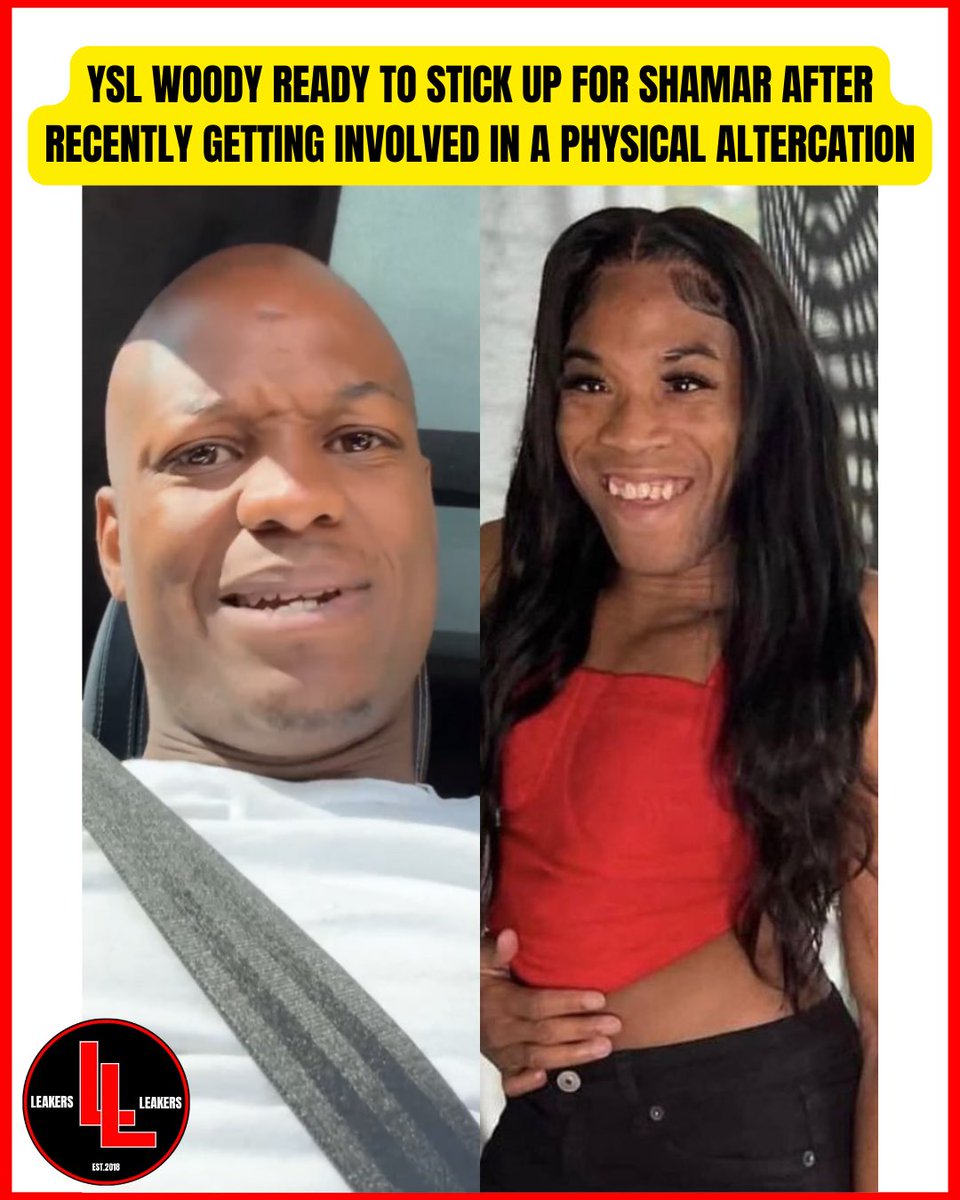 LitLeakers's tweet image. #YslWoody ready to stick up for #Shamar after he was recently involved in a minor physical altercation. 😂