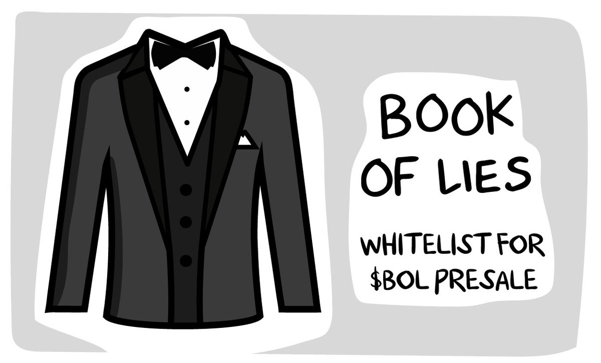 You are formally invited to join our Whitelist for the $BOL presale! 

forms.gle/yjLFkBQUqGhGxP…