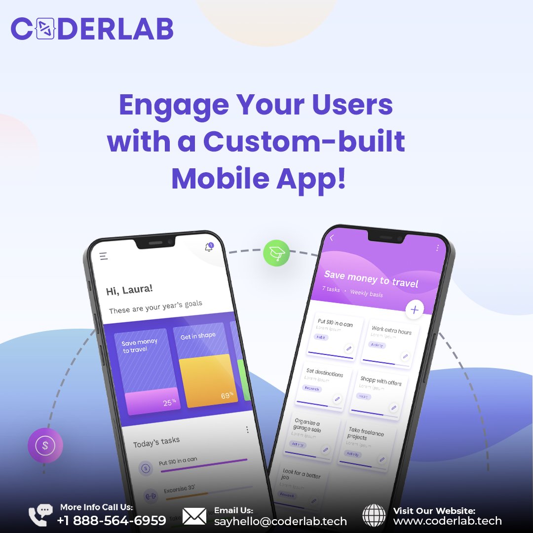 coderlabtech's tweet image. Want to create an app that keeps your users coming back? A custom-built mobile app designed by Coderlab is the solution!
#MobileAppDevelopment #CustomApps #AppEngagement #UserExperience #TechInnovation #CoderlabSolutions #MobileGrowth #AppDesign