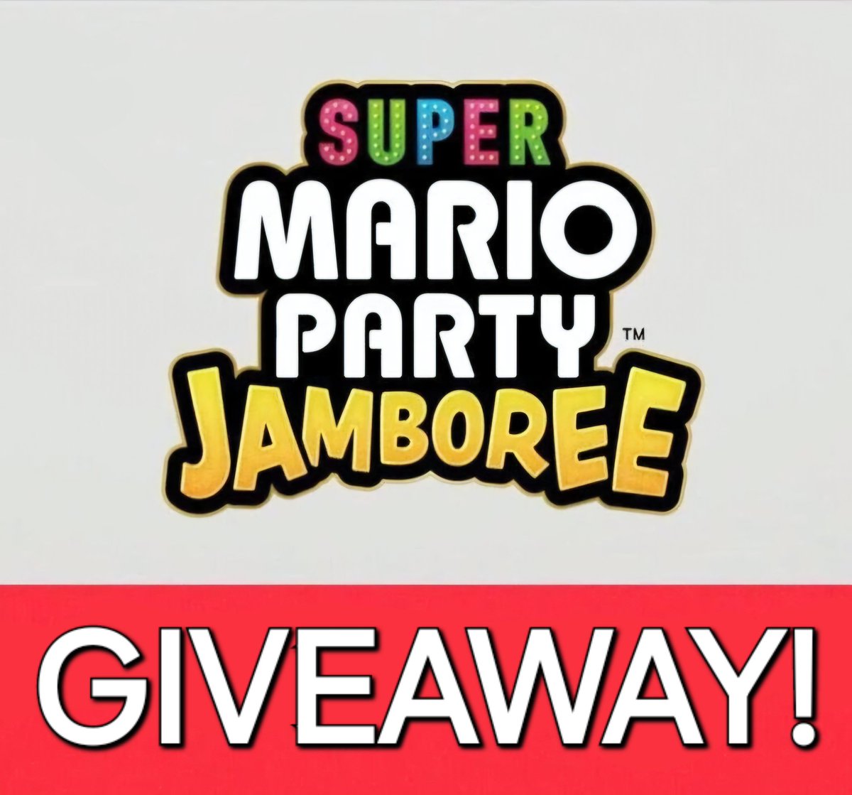 MARIO PARTY JAMBOREE GIVEAWAY 🥳

IN TWO DAYS I'm sending a digital copy of the game to one random follower who enters my giveaway!

To Enter:
⭐️ Follow!
❤️ Like!
♻️ Repost!

Each entry you ❤️ + ♻️ will net you +1 entry in the giveaway!

FINAL ENTRY 5/5