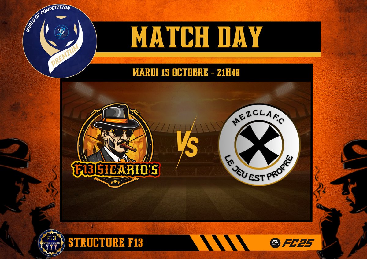 F13 SICARIO’S (@f13sicarios) on Twitter photo **🔸📆__MARDI 15 OCTOBRE__⚜️**
Début de saison en <a href="/SwissVPG/">VPG Switzerland 🇨🇭</a> & <a href="/WOC_LC/">W.O.C LEAGUE CUP</a>
Une préparation courte , mais des joueurs de qualité 💯
Faut aller cherche un max de points ce soir 💪
VAMOOOOS F13 SICARI0’S 🔱
(🎨<a href="/Ludoviikk_/">𝗟𝘂𝗱𝗼𝘃𝗶𝗶𝗸𝗸 🇫🇷</a>) **🔸📆__MARDI 15 OCTOBRE__⚜️**
Début de saison en <a href="/SwissVPG/">VPG Switzerland 🇨🇭</a> & <a href="/WOC_LC/">W.O.C LEAGUE CUP</a>
Une préparation courte , mais des joueurs de qualité 💯
Faut aller cherche un max de points ce soir 💪
VAMOOOOS F13 SICARI0’S 🔱
(🎨<a href="/Ludoviikk_/">𝗟𝘂𝗱𝗼𝘃𝗶𝗶𝗸𝗸 🇫🇷</a>)