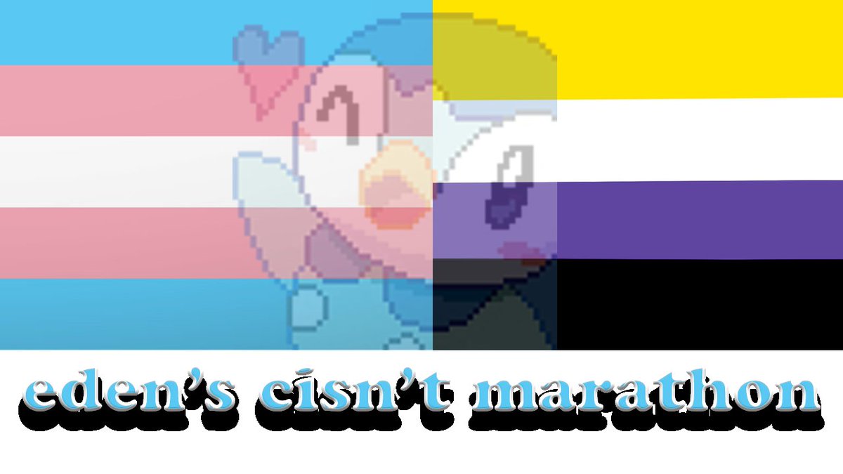 eden8 (@eden_twitch) on Twitter photo Just a reminder that my cisn't marathon is starting tomorrow at 7pm BST/2PM EST! See below for schedule links and more info!
Logo and layouts created by <a href="/CheeseJay_/">CheeseJay 🏳️🌈🏳️⚧️</a> Just a reminder that my cisn't marathon is starting tomorrow at 7pm BST/2PM EST! See below for schedule links and more info!
Logo and layouts created by <a href="/CheeseJay_/">CheeseJay 🏳️🌈🏳️⚧️</a>