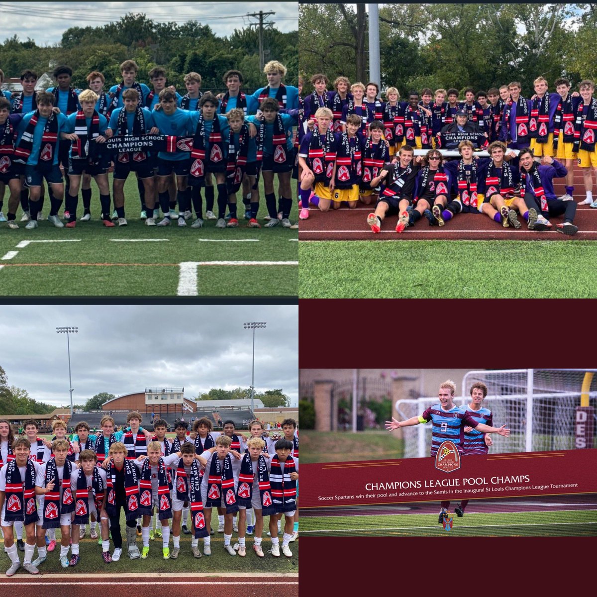 STLchampsleague's tweet image. THE INAUGURAL STL HIGH SCHOOL SOCCER CHAMPIONS LEAGUE SEMIFINALS TOMORROW EVENING!!
~
Where: Liberty High School
~
DeSmet vs Liberty 5:00pm
~
CBC vs St. Dominic 7:00pm
~
Digital Tix Available at gate
 $5 for one or both matches

#riseabovetherest 
#stlcl