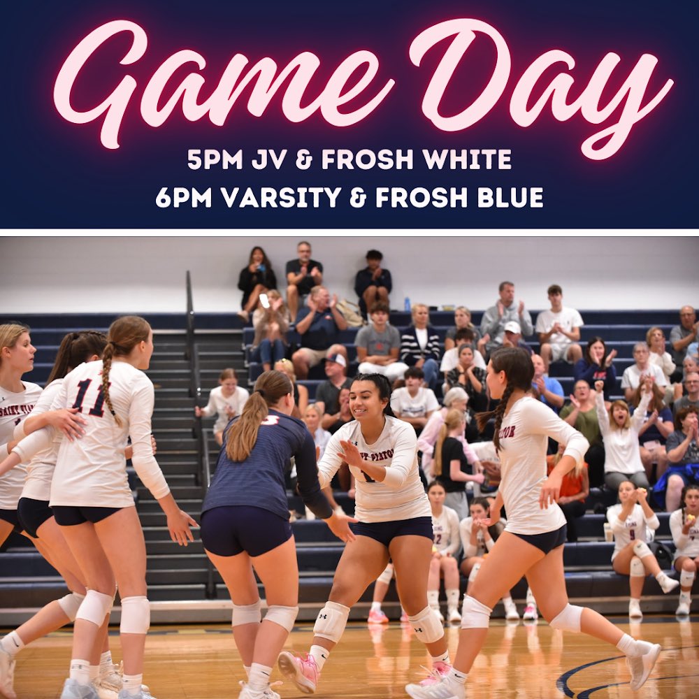 🚨 GAME DAY 🚨 

🆚 Nazareth Academy
📍 Nazareth Academy
⏰ 5pm JV &amp; Frosh White
⏰ 6pm Varsity &amp; Frosh Blue

Let’s go Lions!!

<a href="/ViatorAthletics/">Saint Viator Athletics 🦁</a>