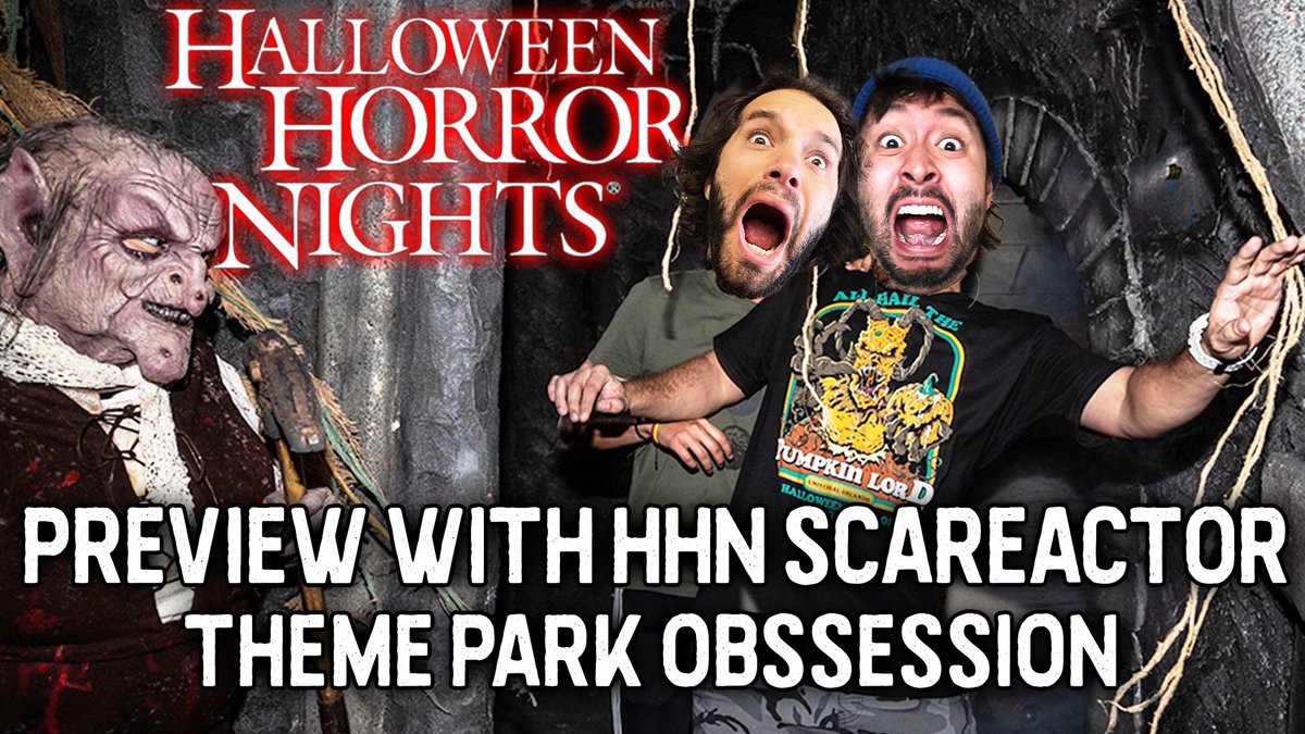 New For Your Amusement! This week we chat with current Halloween Horror Nights scare actor <a href="/ParkObsession/">Theme Park Obsession</a> about this year’s event but also just our love of the event at large!

WATCH: youtu.be/U65Unvmgb88?si…
LISTEN: listen.qcodemedia.com/foryouramuseme…