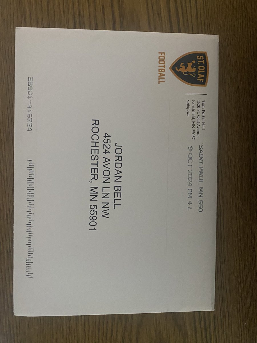 Jordan Bell (@jordan_bell2) on Twitter photo Thank you <a href="/StOlafFB/">St. Olaf Football</a> for all the kind words and encouragement!! <a href="/Coach_MPaulson/">Matthew Paulson</a> <a href="/StolafRBC/">Eric Pulley</a> <a href="/CoachMoonen/">Tony Moonen</a> <a href="/JamesKilian/">James Kilian</a> Thank you <a href="/StOlafFB/">St. Olaf Football</a> for all the kind words and encouragement!! <a href="/Coach_MPaulson/">Matthew Paulson</a> <a href="/StolafRBC/">Eric Pulley</a> <a href="/CoachMoonen/">Tony Moonen</a> <a href="/JamesKilian/">James Kilian</a>
