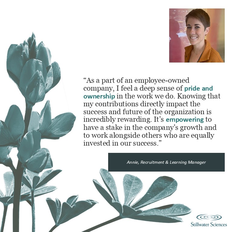 Being a member of an ESOP is empowering for all staff, and helps us all succeed! #ESOP #employeeowners