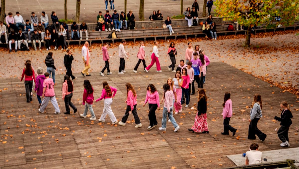 Semaine rose pour le lycée Félix le Dantec en soutien à  la lutte contre le cancer du sein  #lyceeledantec #lannion #bienvivreaulycee