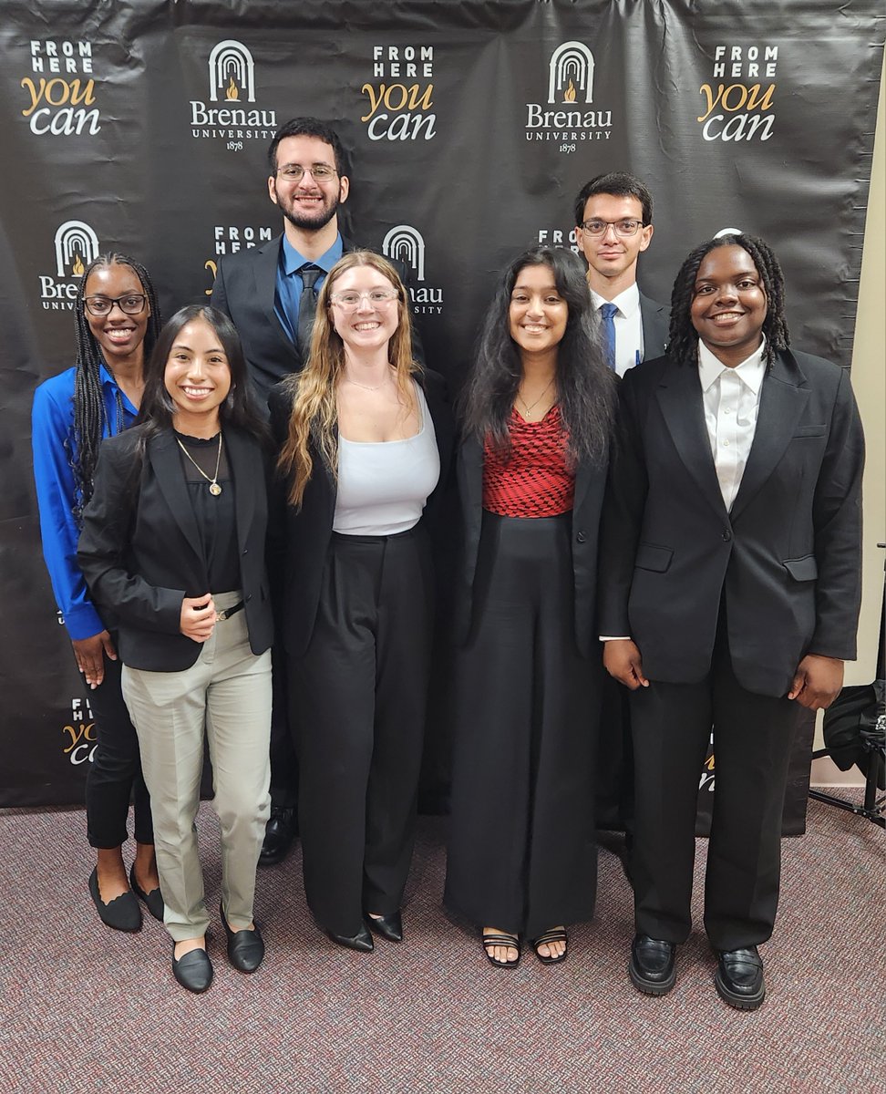 Our Mediation Team's time at the Brenau Invitational in Gainesville, Georgia was a success! Yatziri Mendoza won ninth-place mediator; Mendoza and Sarah Yarger won ninth-place advocate/client pair; and Mendoza, Sarah Yarger and Maya Stephens earned fifth place as a team.