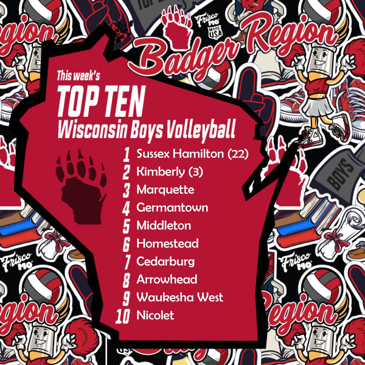 BadgerRegionVB tweet media