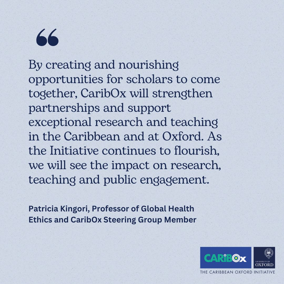 CaribOx (@cariboxford) on Twitter photo We are lucky to be surrounded by world-class researchers who support and champion our Initiative! See what Professor Patricia Kingori from <a href="/Oxford_NDPH/">Oxford Population Health (OxPop)</a> has to say about us below <a href="/TORCHOxford/">TORCH Oxford</a> <a href="/UniofOxford/">University of Oxford</a> We are lucky to be surrounded by world-class researchers who support and champion our Initiative! See what Professor Patricia Kingori from <a href="/Oxford_NDPH/">Oxford Population Health (OxPop)</a> has to say about us below <a href="/TORCHOxford/">TORCH Oxford</a> <a href="/UniofOxford/">University of Oxford</a>