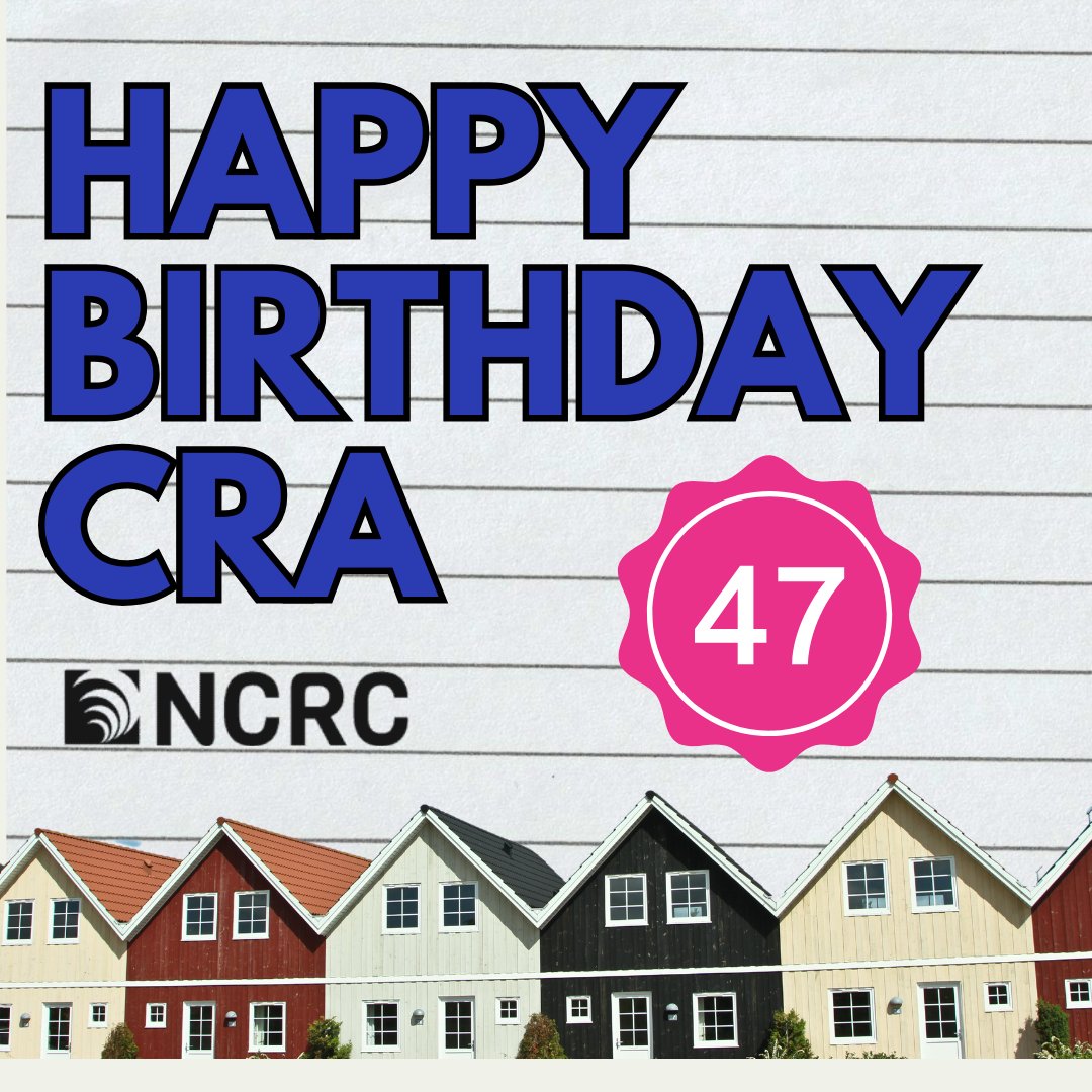 CommOppAll's tweet image. In October 1977, President Carter signed into law the Community Reinvestment Act. It puts billions into underserved communities every year! Learn more and help us hold banks accountable! ncrc.org/cra #ProtectCRA #JustEconomy
