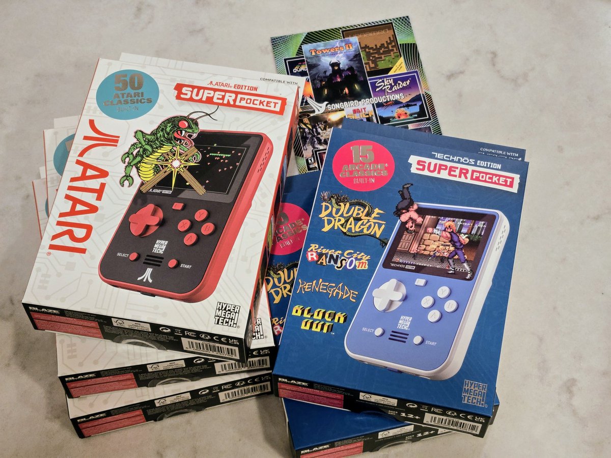 Our stock has arrived, and soon we'll be filling orders for the Oct 22 release! Are you ready for more Super Pocket goodness?