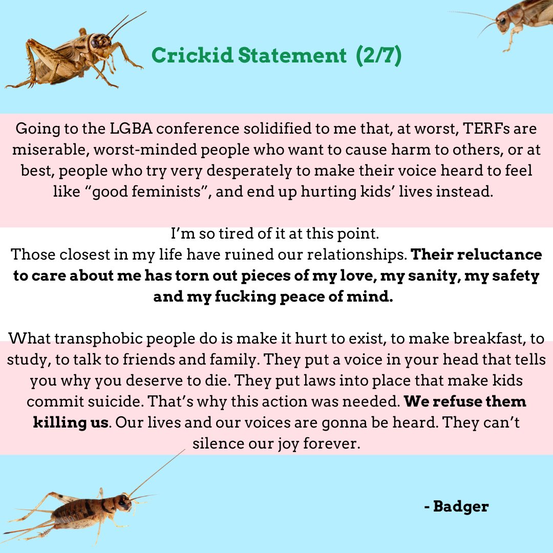 Day 2: “They can’t silence our joy forever.”