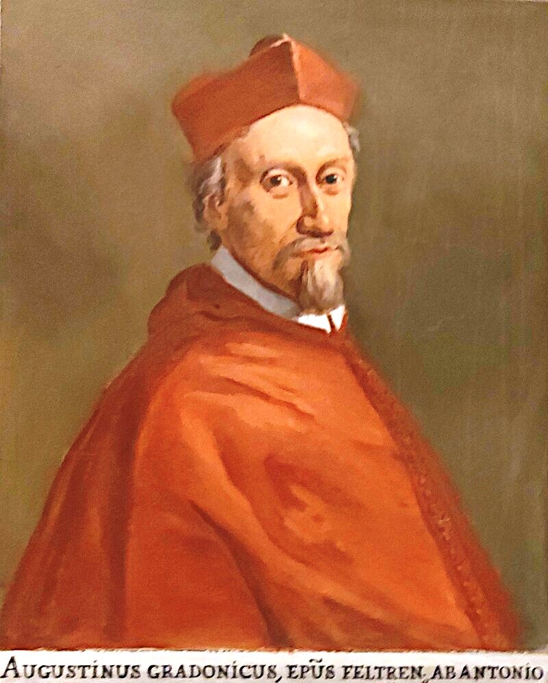 alberto_sanavia's tweet photo. #8novembre 1570, #Venezia: figlio del poeta e senatore Giorgio, nasce il prelato Agostino #Gradenigo. Sarà eletto vescovo di Feltre nel 1610, divenendo Patriarca di Aquileia nel 1628. Morirà a Padova il #25settembre 1629 e sarà sepolto a S. Zaccaria a Venezia https://t.co/qnztXq8prc