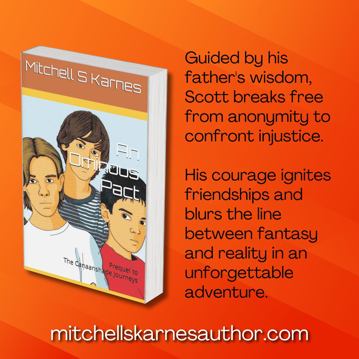 Guided by his father's wisdom, Scott breaks free from anonymity to confront injustice. His courage ignites friendships and blurs the line between fantasy and reality in an unforgettable adventure. a.co/d/aEK4bVo #FathersEcho #AnonymityEnds #HeroicReality