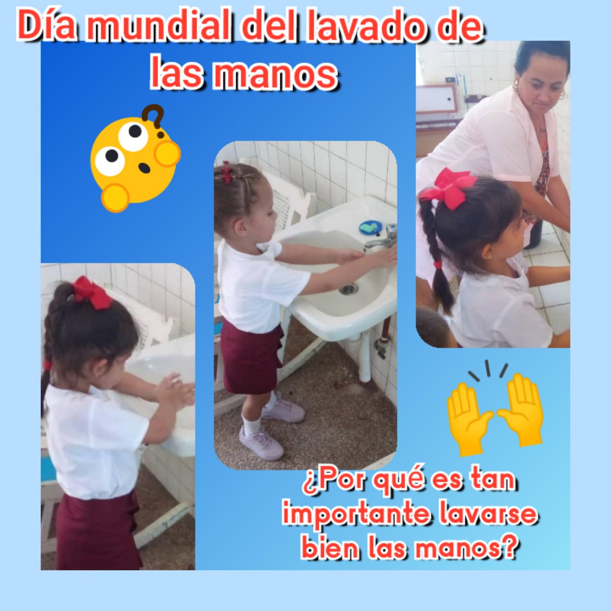 AileemLoy's tweet photo. ✍🏻 #Hoy es el Día mundial del lavado de manos.Mantener unas manos limpias es una acción efectiva para prevenir  enfermedades. 🙌 Promover el hábito del lavado de manos es fundamental, una acción tan sencilla puede tener un impacto significativo. ✌️ https://t.co/PUqHw7aKWi