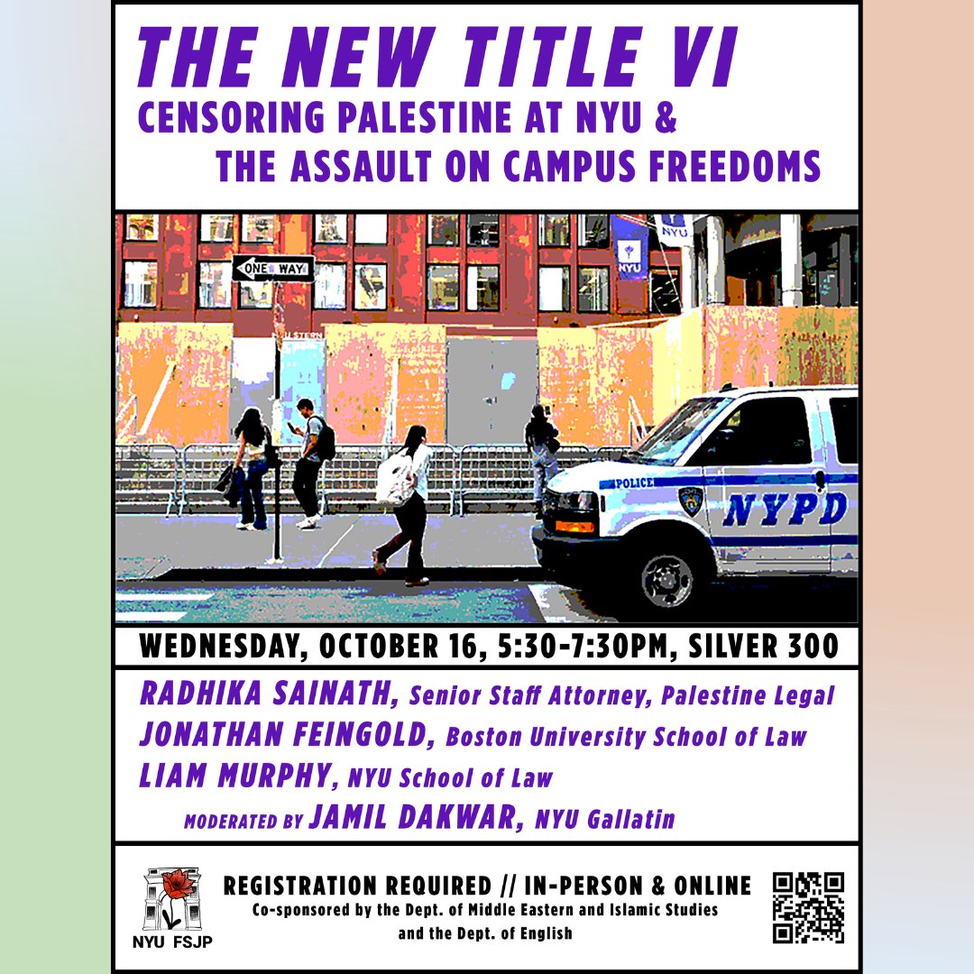 NYU English tweet media