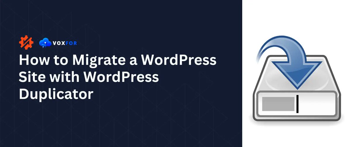 voxfor1's tweet image. 🚀 Effortlessly Migrate Your WordPress Site with Duplicator Plugin

Our quick guide will help you securely transfer your WordPress site, with no downtime and no data loss! 💻

👉 voxfor.com/migrate-a-word…

#WordPressMigration #SiteMigration #DuplicatorPlugin #TechTips #WebHosting