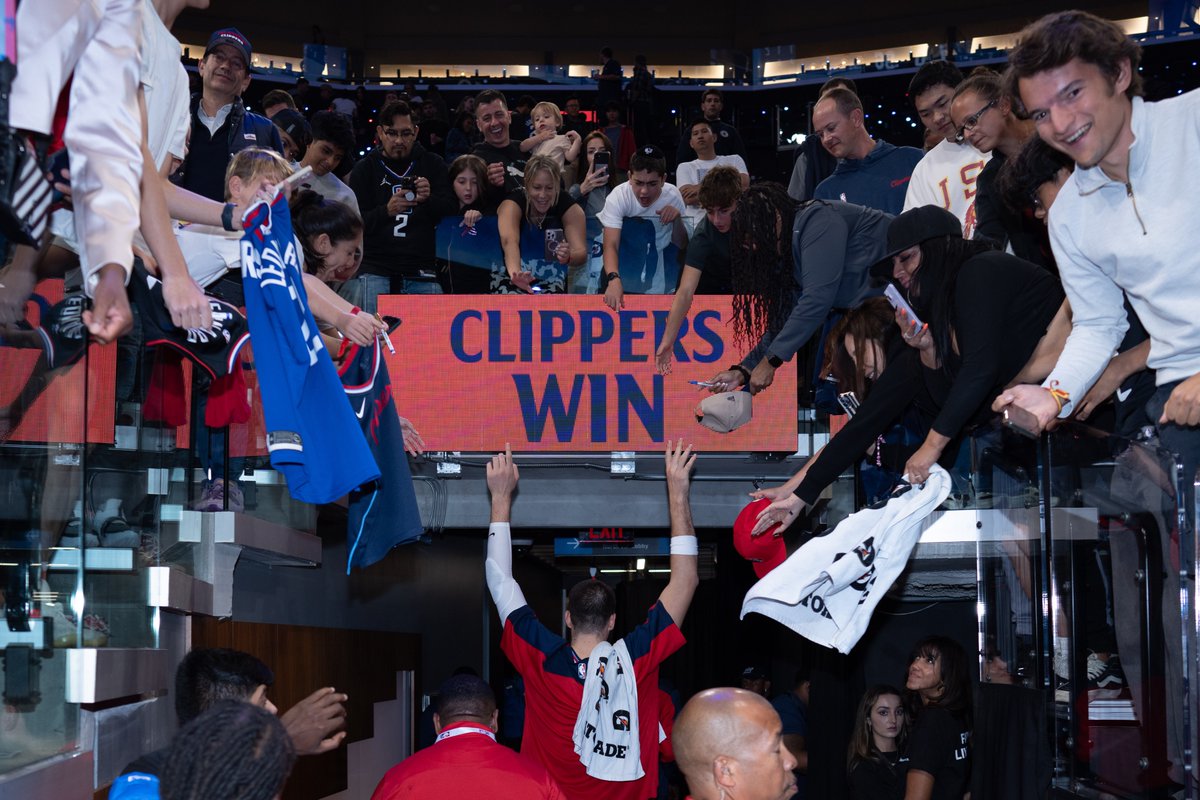 we're home, #ClipperNation 🥹❤️