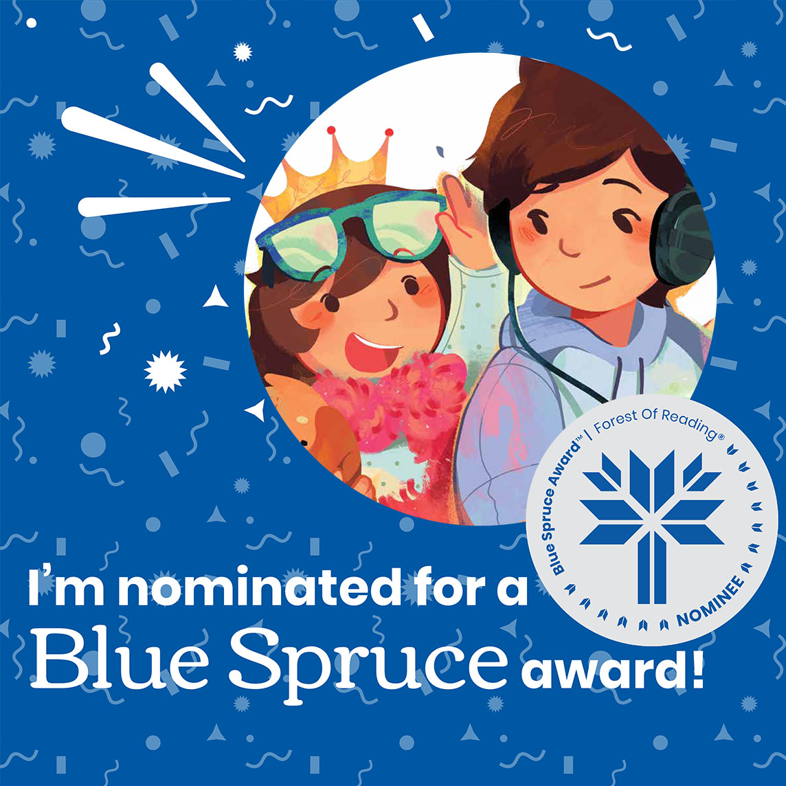 Happy to announce that STILL MY TESSA has been nominated for the #ForestofReading Blue Spruce Award!!! 🎉✨Very grateful to be able to share this nomination alongside other great stories that will be shared with students this school year :D #ireadcanadian <a href="/ForestofReading/">Forest of Reading</a> 🌈