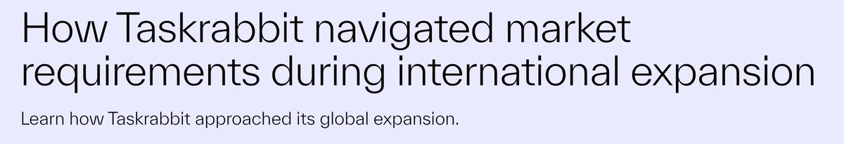 Marketplaces expanding globally can learn a lot from Taskrabbit’s approach to compliance. 

See how the popular freelance marketplace navigates international market requirements on <a href="/Persona_IDV/">Persona</a> ’s blog: withpersona.com/blog/taskrabbi…