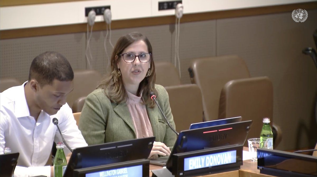 Mary Lawlor UN Special Rapporteur HRDs (@marylawlorhrds) on Twitter photo "The chemical industry has been using PFAS without enforcement or oversight for decades. These forever chemicals are now being discovered in the most remote regions of the world" says WHRD Emily Donovan <a href="/edonovan01/">Emily Donovan</a> from the #USA <a href="/CleanCapeFear/">Clean Cape Fear</a>
#HRDsAndSDGs #UNGA79 "The chemical industry has been using PFAS without enforcement or oversight for decades. These forever chemicals are now being discovered in the most remote regions of the world" says WHRD Emily Donovan <a href="/edonovan01/">Emily Donovan</a> from the #USA <a href="/CleanCapeFear/">Clean Cape Fear</a>
#HRDsAndSDGs #UNGA79