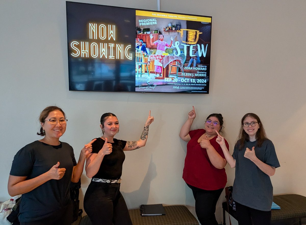 The Ensemble Theatre is grateful to be in partnership with Houston Community College's ASL Interpreter Program!

Take a look at this article written by Donald Sparks, HCC Central Communications Director, that goes in-depth about our partnership.

hccs.edu/about-hcc/news…