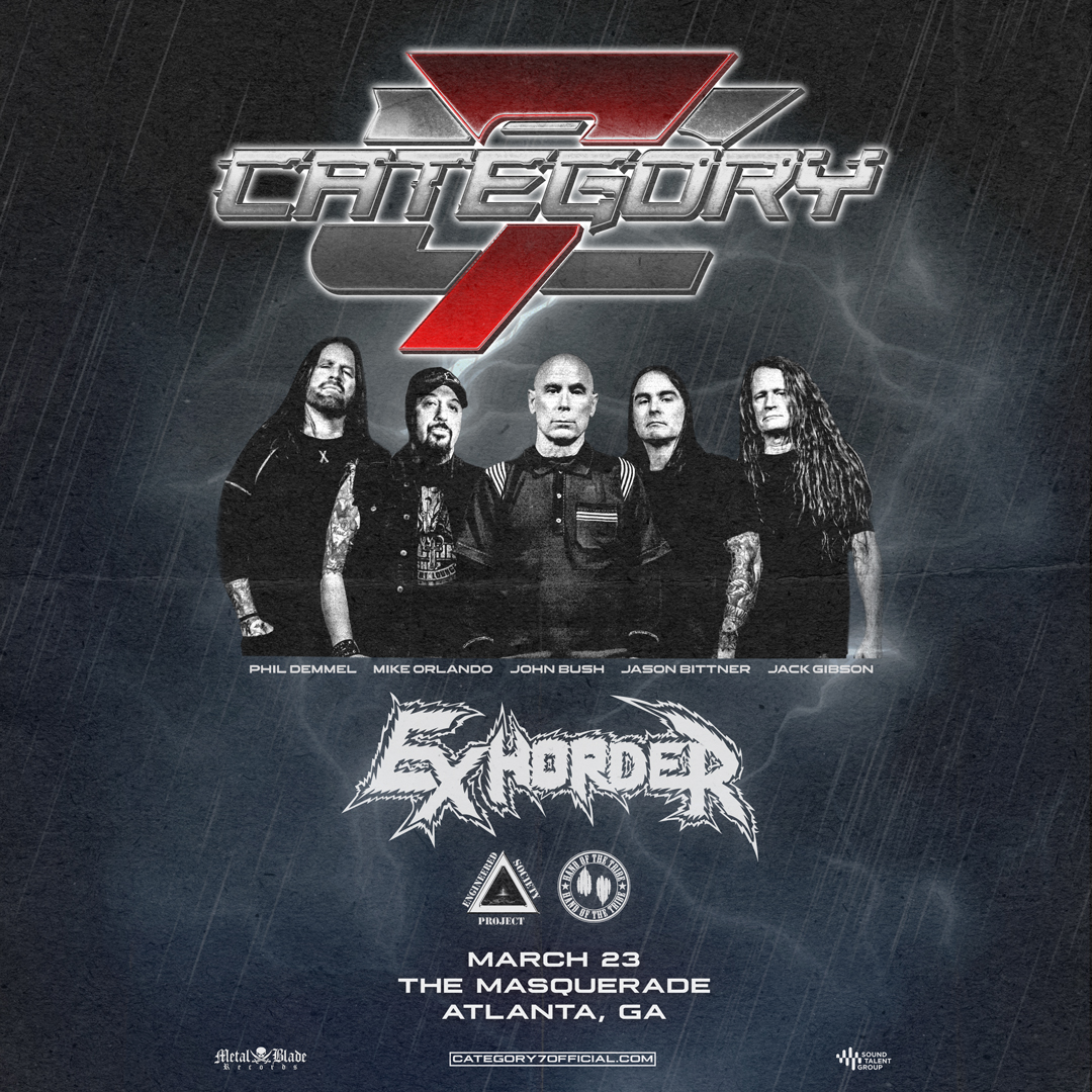 📣 NEW SHOW!
🤘 <a href="/category7band/">category7band</a> w/ @exhordernola, <a href="/society_project/">Engineered Society Project</a> + <a href="/handofthetribe/">Hand Of The Tribe</a>
📆 3/23 in Hell
🎫 ON SALE NOW
🔗 bit.ly/category7-3-23