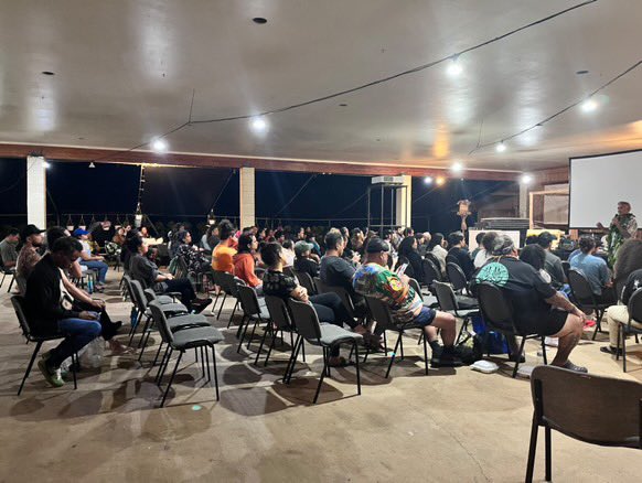 Had an inspiring Indigenous People’s Day with Nation of Hawaiʻi in Waimānalo! 🌊 Watched “Ka Whawhai Tonu” by Māori director Michael Jonathan—powerful story of land &amp; sovereignty. 

Mahalo to all who joined. Together, we are a force! ✊🏽 #LandBack #NativeStories #Aotearoa